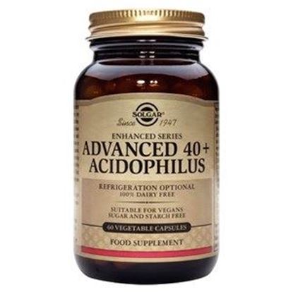 Picture of Solgar Advanced 40+ Acidophilus (Non-Dairy) Vegetable Capsules