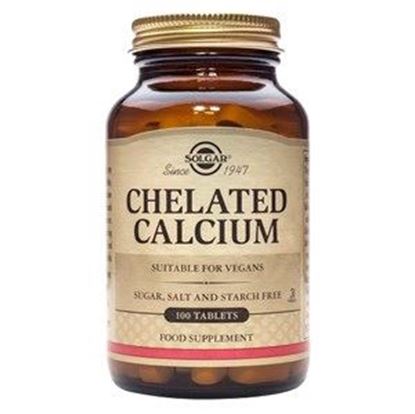 Picture of Solgar Chelated Calcium Tablets - 100