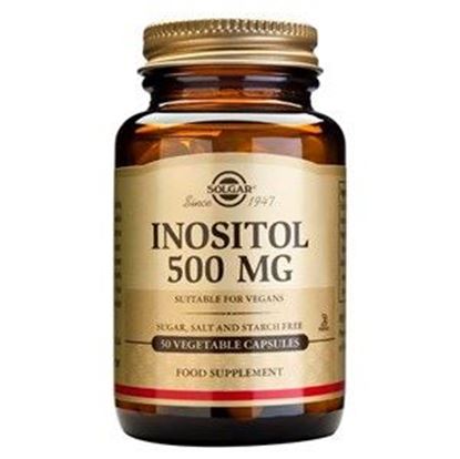 Picture of Solgar Inositol 500 mg Vegetable Capsules