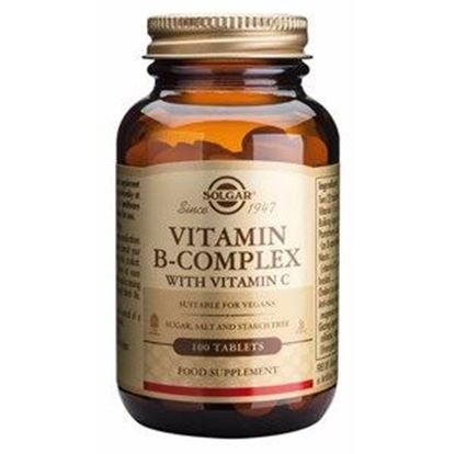 Picture of Solgar Vitamin B-Complex with Vitamin C Tablets