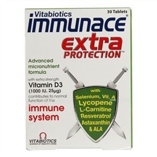 Picture of Vitabiotics Immunace Extra Protection - 30 tablets