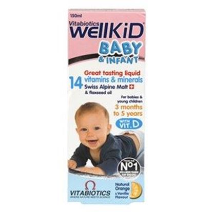 Picture of Vitabiotics WellBaby & Infant Liquid