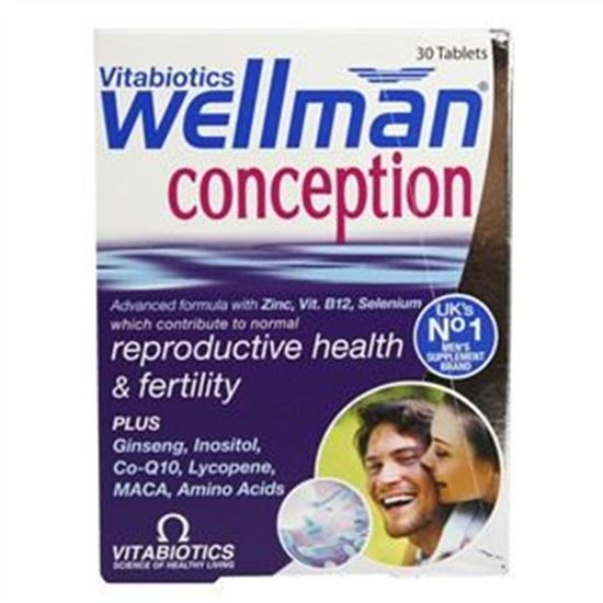 Picture of Vitabiotics Wellman Conception - 30 tablets