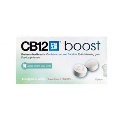 Picture of CB12 Boost Chewing Gum - Eucalyptus White