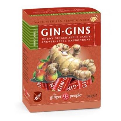 Picture of Gin Gins Chewy Ginger Apple Candy - 84g