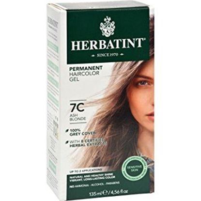 Picture of Herbatint Permanent Haircolour Gel - 7C Ash Blonde - 150ml