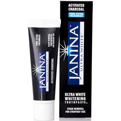 Picture of Janina Ultra White Whitening Toothpaste Activated Charcoal - 75ml