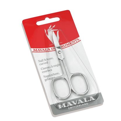 Picture of Mavala Nail Scissors, curved