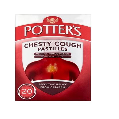 Picture of Potter's Chesty Cough Pastilles - 20
