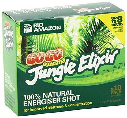 Picture of Rio Amazon GOGO Guarana Jungle Elixir Organic Energy Shots - 10 pack 