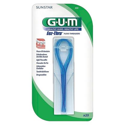 Picture of Sunstar GUM Eez-Thru Floss Threaders - 25