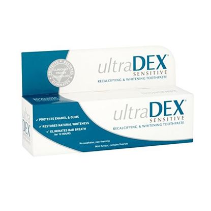 Picture of Ultradex Sensitive Recalcifying & Whitening Toothpaste - 75ml