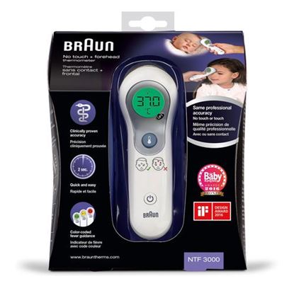 Picture of Braun No Touch + Forehead Thermometer - NTF3000