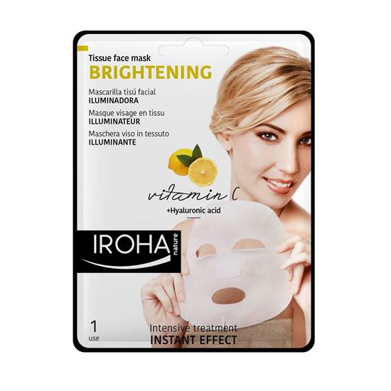 Picture of Iroha Nature Brightening Tissue Face Mask - Vitamin C