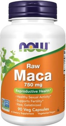 Picture of Now Maca 750mg 90 Veg Capsules