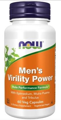 Picture of Now Men's Virility Power 60 Veg Capsules