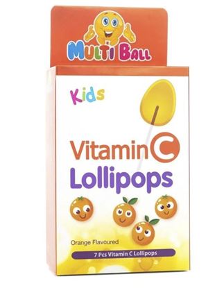 Picture of Multi Ball Kids Vitamin C Lollipops